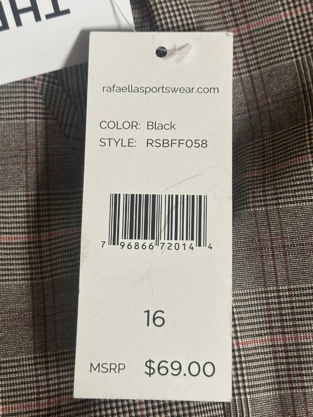 Rafaella Women's Pull-On High Rise Slim Straight Leg Stretch Pant Size 16 - Picture 11 of 13